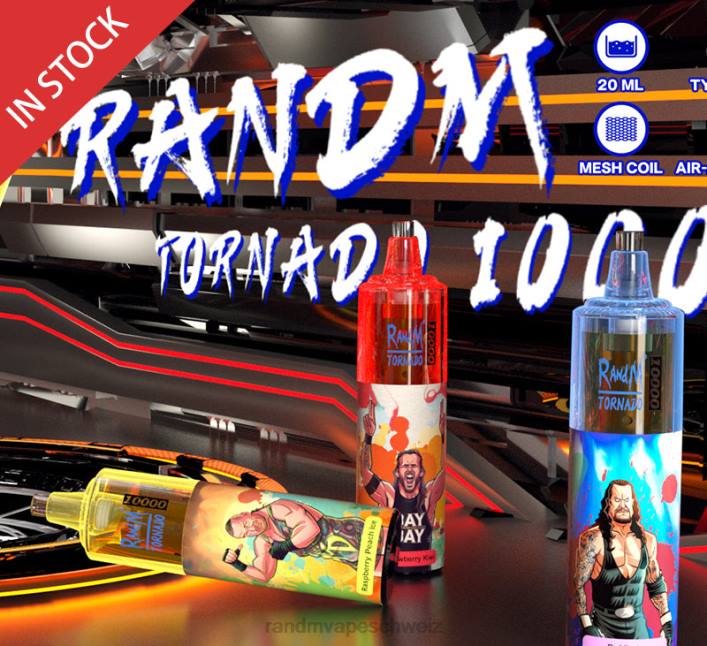 Tornado Vape Preis | RandM Tornado 00P2108 10000 Airflow Control Vape-Gerät 1St Erdbeerwassermelone